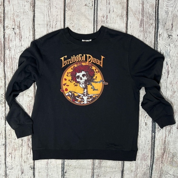 Grateful Dead Music Rock n' Roll Crewneck Pullover Sweatshirt Mens - Picture 1 of 3
